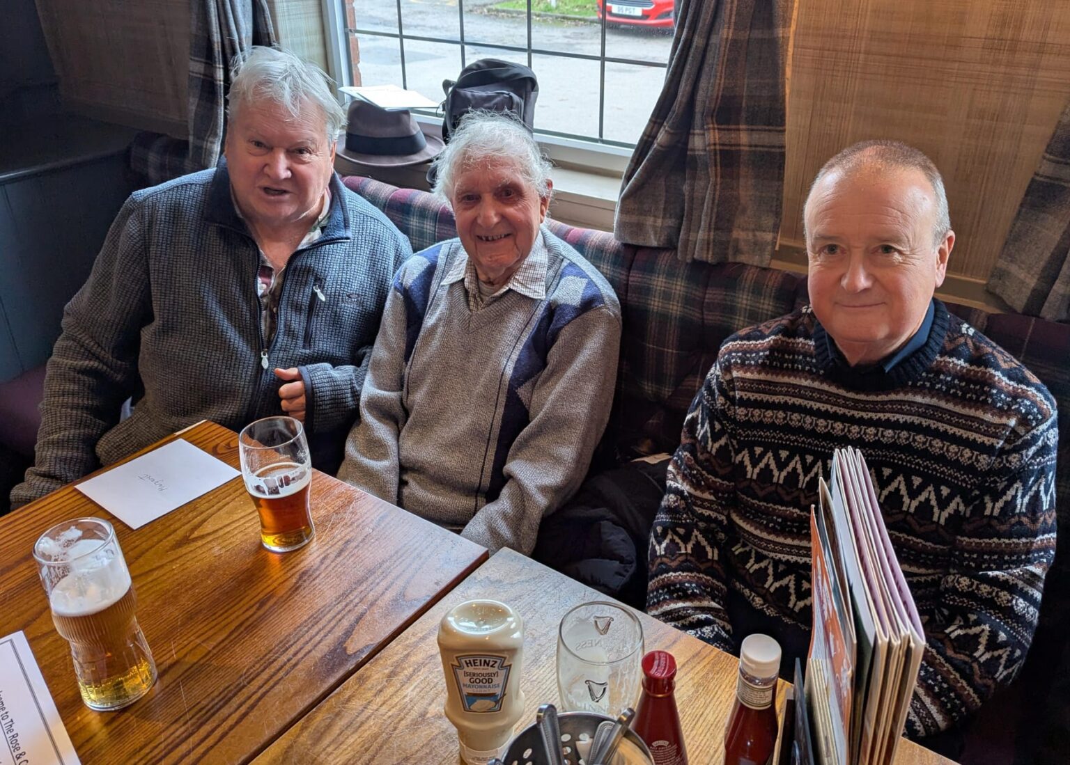 Redditch Association For The Blind Luncheon Club Christmas visit to Pub