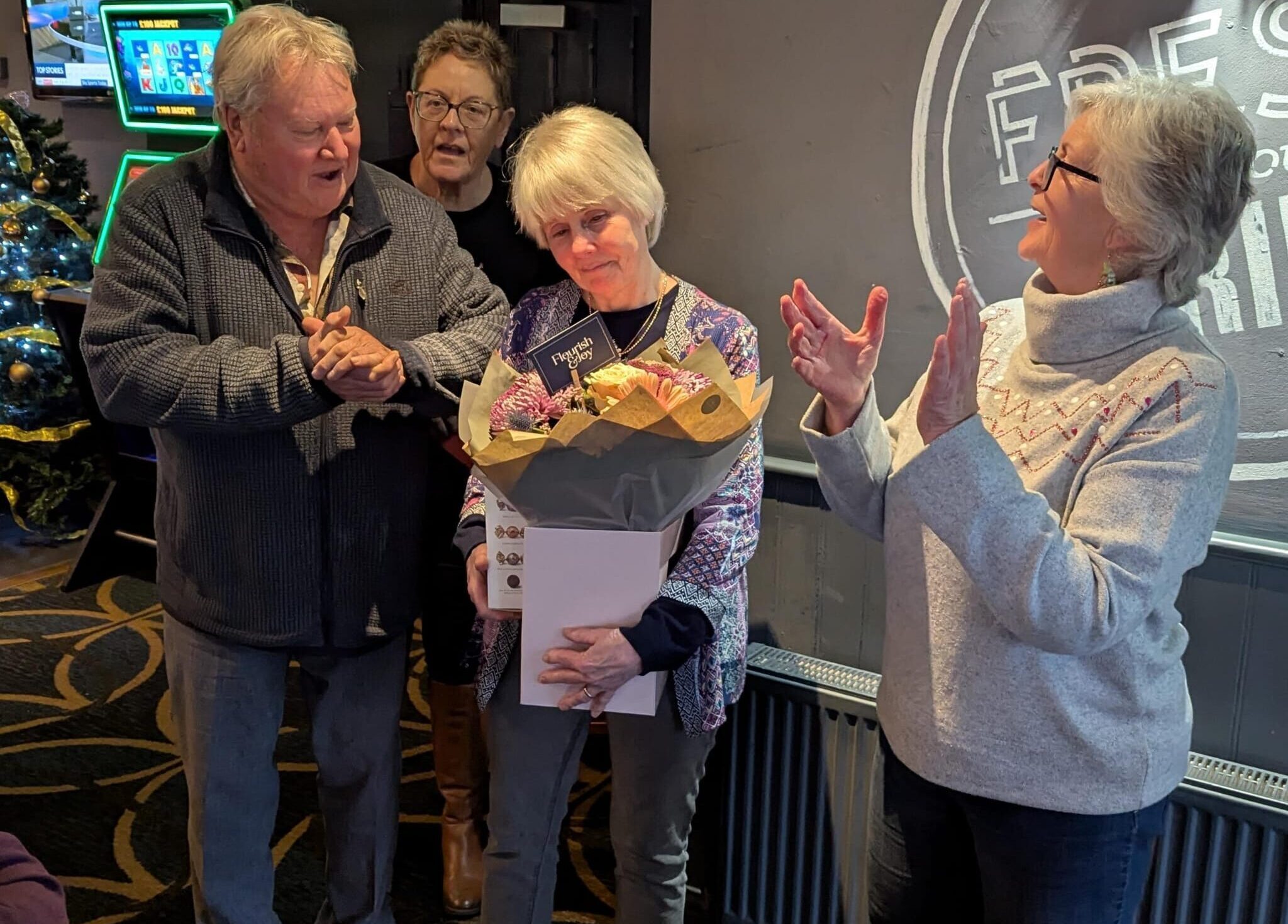 Retirement of Margaret Williams from Luncheon Club