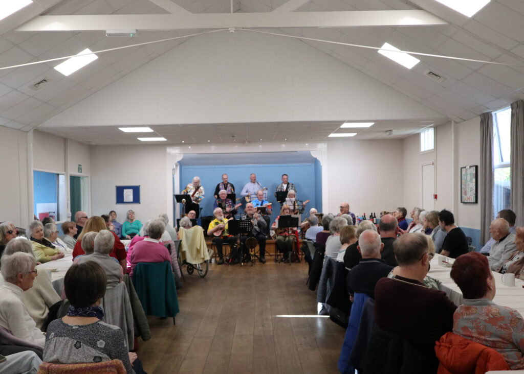 Ukulele Event held at Webheath Village Hall